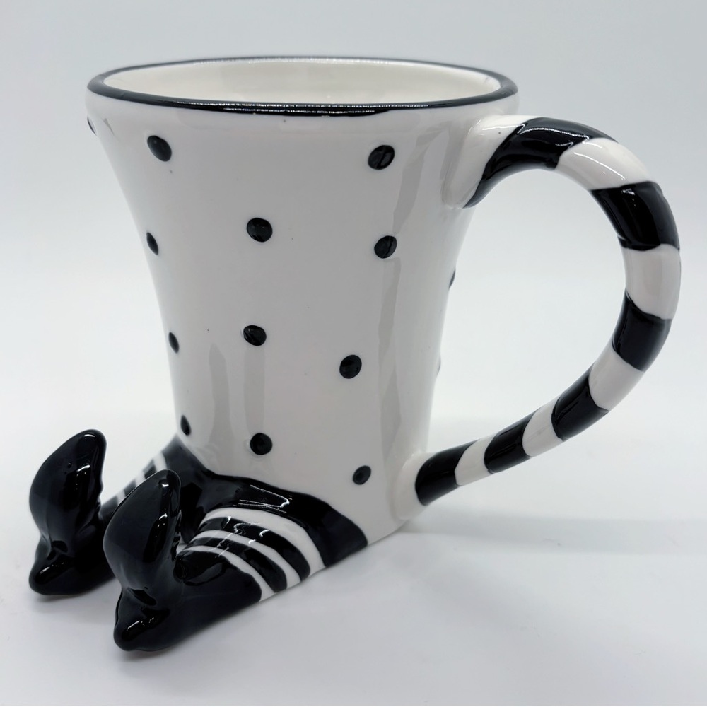 ~SOLD~ Kate Williams Witch Legs Mug